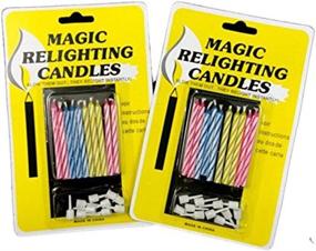 img 4 attached to 🕯️ 20pcs Hilarious Magic Trick Relighting Candle for Birthday Cake Decorations, Party Jokes, and Xmas Gifts