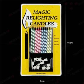 img 2 attached to 🕯️ 20pcs Hilarious Magic Trick Relighting Candle for Birthday Cake Decorations, Party Jokes, and Xmas Gifts