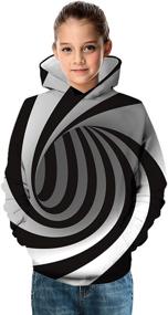 img 1 attached to Hoodies Pullover Sweatshirts Pocket Graphic Boys' Clothing ~ Fashion Hoodies & Sweatshirts