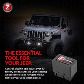 img 3 attached to 🔧 Z Automotive Tazer JL and JT Mini Programmer - Jeep Wrangler Gladiator 2018-2022: Customizable Settings, Activates Rock Crawl, Winch Mode, Light Show & More (Black) - JPJLJTTZR