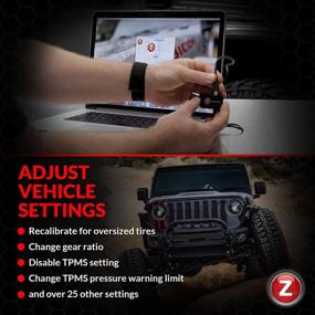 img 2 attached to 🔧 Z Automotive Tazer JL and JT Mini Programmer - Jeep Wrangler Gladiator 2018-2022: Customizable Settings, Activates Rock Crawl, Winch Mode, Light Show & More (Black) - JPJLJTTZR