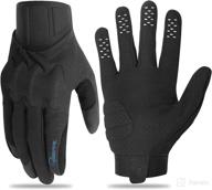 🧤 rigwarl advanced protection motorcycle gloves for men & women - full finger touchscreen & breathable mesh logo