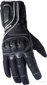 img 4 attached to 🧤 King Crow Premium Leather Gauntlet Motorcycle Sport Biker Gloves - Ultimate Protection (XX-Large)