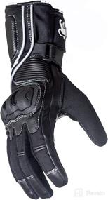 img 3 attached to 🧤 King Crow Premium Leather Gauntlet Motorcycle Sport Biker Gloves - Ultimate Protection (XX-Large)