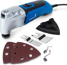 img 4 attached to Hyperikon Oscillating Tool, 2.5 Amp Power Variable Speed, Electric Multi Tool, 120V, Corded, Full Kit