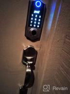 картинка 1 прикреплена к отзыву HARFO Electronic Keypad Deadbolt: Secure Your Home With Aged Bronze Fingerprint Door Lock Set от Kurt Manning