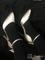 img 1 attached to Stunning Satin High Heels With Bow Ankle Strap For Women'S Evening Party, Dance And Wedding review by Chris Reeves