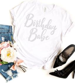 img 1 attached to 🎉 Birthday Girl Shirt: Perfect Party Attire for Adult Celebrations - Tops, Tees & Blouses