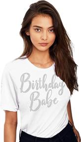 img 2 attached to 🎉 Birthday Girl Shirt: Perfect Party Attire for Adult Celebrations - Tops, Tees & Blouses