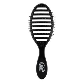 img 3 attached to 🔥 Speed Dry Hair Brush - Gravel: Revolutionary Vented Design, Ultra Soft HeatFlex Bristles, Blow Dry Safe, Ergonomic Handle for Tangle-Free & Manageable Hair - Pain-Free Hair Accessories