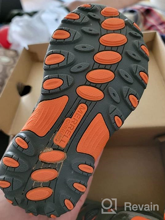 img 1 attached to Merrell Unisex-Child Trail Chaser Hiking Sneaker: Durable and versatile footwear for young adventurers review by Daniel Pyfer