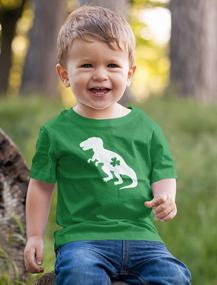 img 3 attached to Boys St. Patrick'S Day T-Shirt: T-Rex Leprechaun Design For Toddlers And Kids