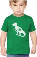 boys st. patrick's day t-shirt: t-rex leprechaun design for toddlers and kids logo