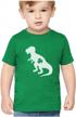 boys st. patrick's day t-shirt: t-rex leprechaun design for toddlers and kids logo