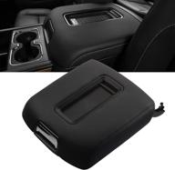 🛋️ dasbecan armrest center console cover lid kit: compatible with 2014-2018 chevy silverado & gmc sierra, 2015-2020 tahoe yukon suburban - replaces 0227083aa 22861304 логотип