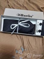 img 1 attached to Men'S Plaid Silk Tie, Pocket Square, Cufflinks & Tie Clip Set - DiBanGu Wedding Business review by Ben Olson