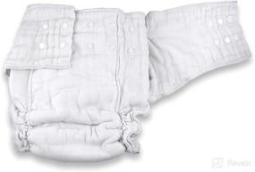 img 2 attached to 🩺 InControl - Small Super Snap Fitted Cloth Adult Diaper