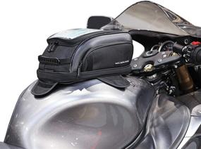 img 4 attached to 🎒 Nelson-Rigg Dual Mount Commuter Sport Tank Bag with Magnetic and Strap Mounting Options