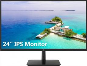 img 4 attached to 💻 Z Z-EDGE 24" Frameless Anti-Glare Monitor with 1920X1080 Resolution and 75Hz Refresh Rate