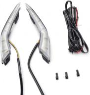 motorfansclub led drls compatible with corolla 2020 l/le/xle logo