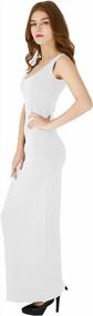 img 2 attached to Stylish And Chic: YMING Women'S Sleeveless Maxi Dress Perfect For Summer Parties And Club Nights