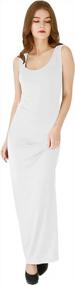 img 3 attached to Stylish And Chic: YMING Women'S Sleeveless Maxi Dress Perfect For Summer Parties And Club Nights