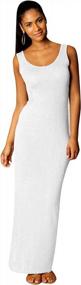 img 4 attached to Stylish And Chic: YMING Women'S Sleeveless Maxi Dress Perfect For Summer Parties And Club Nights