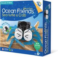 battery-powered sea turtle & crab toy by playstem logo