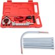 complete flare tool kit with 7 dies and spring tubing benders for 3/16"-5/8" tubing logo