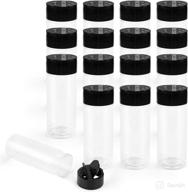 🌶️ foraineam 16 pack - 17 oz. plastic spice jars with flip cap and sifter – ideal for spice, powder, and herb storage logo