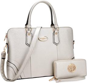 img 4 attached to Dasein Leather Handbags Shoulder Satchel Women's Handbags & Wallets ~ Satchels