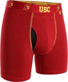 img 4 attached to Team-Colored NCAA Men'S Swing Shift Boxers By 2UNDR
