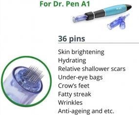 img 1 attached to 10-Pack Dr. Pen Ultima A1 Replacement Cartridges - 36 Pins (0.25Mm) Bayonet Slot Disposable Parts