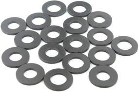 img 1 attached to 🔩 Premium Xitomer Fairing Bolts Kits for CBR600RR 2003-2005 | Matte Black Mounting Kits with Washers, Nuts, Fastenings, Clips, Grommets