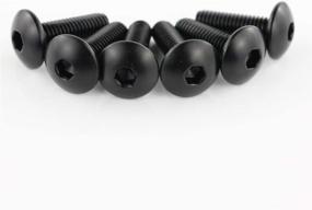 img 3 attached to 🔩 Premium Xitomer Fairing Bolts Kits for CBR600RR 2003-2005 | Matte Black Mounting Kits with Washers, Nuts, Fastenings, Clips, Grommets