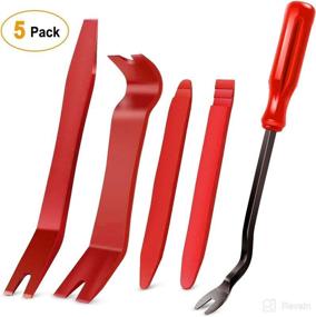 img 4 attached to 🔧 GOOACC 5 PCS Nylon Auto Trim Removal Tool Kit - No-Scratch Pry Tool for Car Door Clip Panel & Audio Dashboard Dismantle