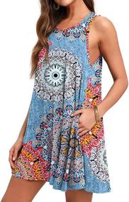 img 3 attached to WEACZZY Summer Casual Dresses Medium Women's Clothing ~ Swimsuits & Cover Ups