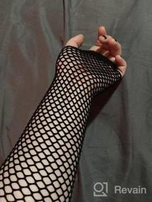 img 6 attached to 13 Styles 80S Fishnet Gloves For Women And Girls In Theme Party Costume Accessories