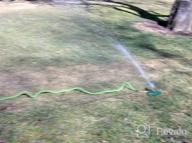 img 1 attached to Heavy Duty Zinc Impact Sprinkler With Adjustable Base For Lawn, Yard, And Grass Irrigation - STYDDI Circular Pulsator Sprinkler review by Damon Blazis