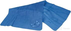 img 2 attached to Klein Tools 60090 Cooling Towel 🧣 with PVA Evaporative Technology for Neck, Blue