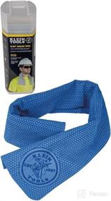 img 1 attached to Klein Tools 60090 Cooling Towel 🧣 with PVA Evaporative Technology for Neck, Blue