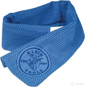 img 4 attached to Klein Tools 60090 Cooling Towel 🧣 with PVA Evaporative Technology for Neck, Blue