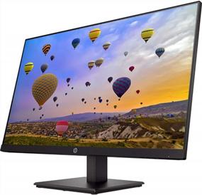 img 2 attached to HP P274 Full HD Anti Glare Monitor with Blue Light Filter, 1920X1080, 60Hz, 1JS06A8#ABA