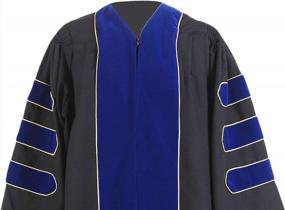 img 2 attached to Обновите свой выпускной наряд с помощью роскошного докторского платья GraduationForYou Deluxe с бархатистой элегантностью
