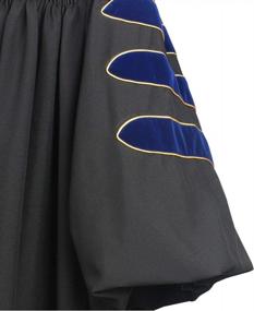 img 1 attached to Обновите свой выпускной наряд с помощью роскошного докторского платья GraduationForYou Deluxe с бархатистой элегантностью