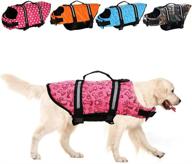 premium dog life jackets: ensuring optimal safety for medium, small and large dogs during swimming and boating activities with high buoyancy, durable rescue handle, and maximum comfort логотип