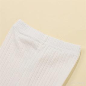 img 2 attached to Wrrkayly Newborn Trousers Leggings Sweatpants Apparel & Accessories Baby Girls best on Clothing