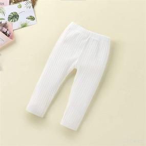img 3 attached to Wrrkayly Newborn Trousers Leggings Sweatpants Apparel & Accessories Baby Girls best on Clothing