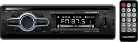 img 4 attached to 📻 Blaupunkt Toronto Media Receiver - Bluetooth, Easy Installation, Remote Control, SD Card, Aux Input, Handsfree (TRT1049) with AM/FM