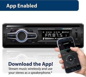 img 3 attached to 📻 Blaupunkt Toronto Media Receiver - Bluetooth, Easy Installation, Remote Control, SD Card, Aux Input, Handsfree (TRT1049) with AM/FM